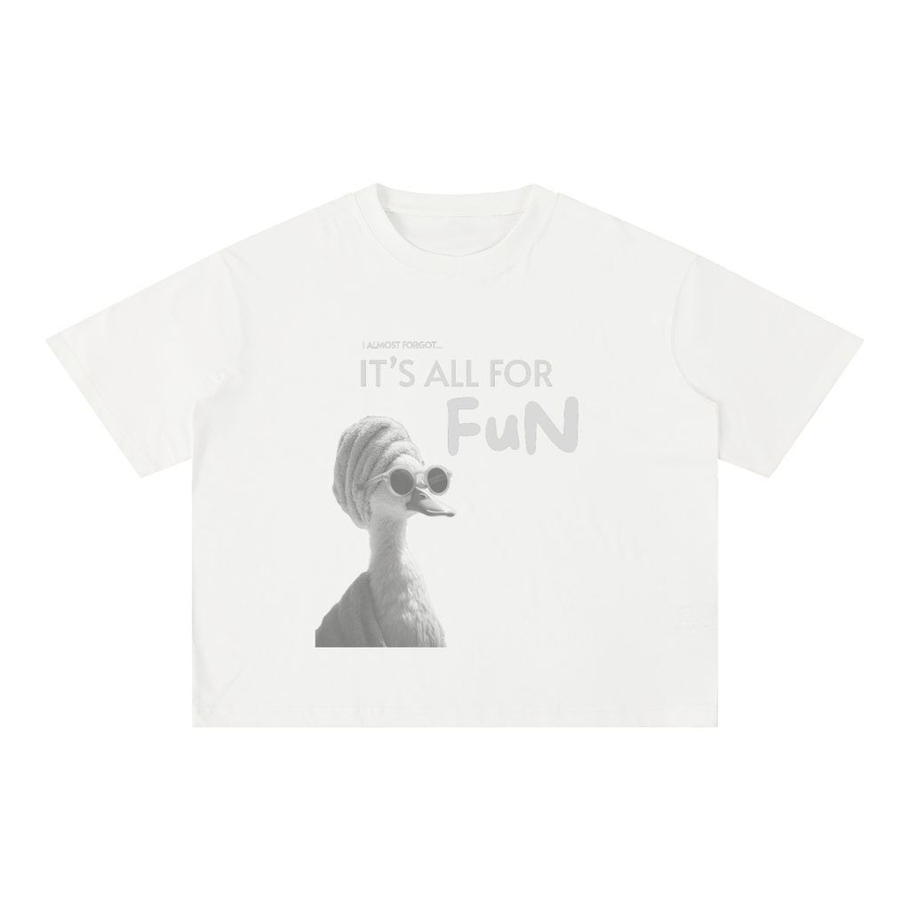Mineral Wash Boxy Cotton T-Shirt